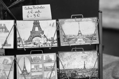 Postcards along the Seine