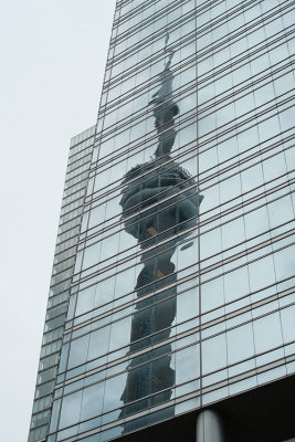 CN Tower reflection