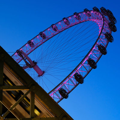 London Eye, February 2020
