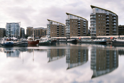 Limehouse basin, August 2021
