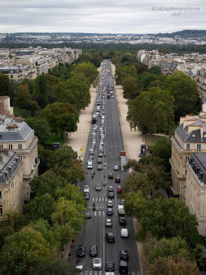 The 12 {cough, 11 and a bit} Avenues From The Arc De Triomphe