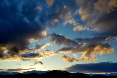 Sunset in Western Utah