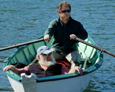 Nate Piper (rowing) & Tom Davis.