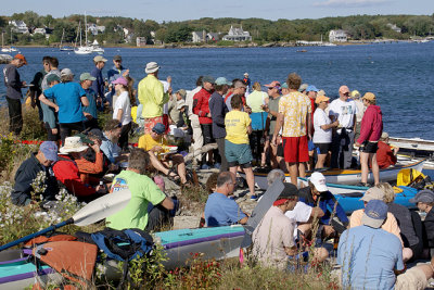 The party at Fishing Rocks.