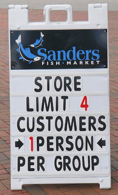 Sanders Fishmarket. Marcy Street.