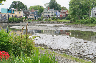 View of South Mill Pond mudflats.