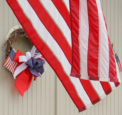 Flags. Gates Street.