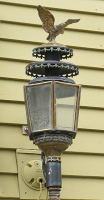 Decorative lamp. Howard Street.