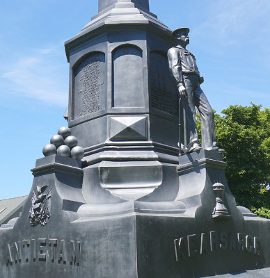Goodwin Park - Civil War memorial.