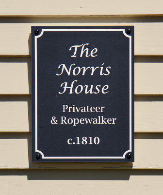 Norris House sign.