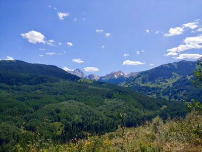 Capitol Peak from the TH parking area