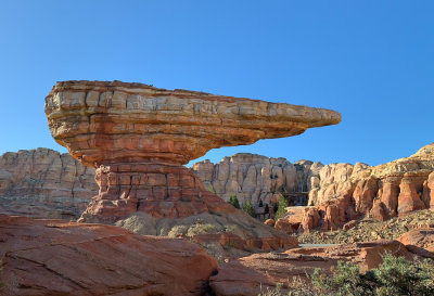 Radiator Springs Red Rock Scenery