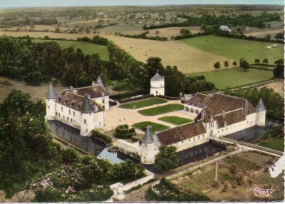 Vieille carte postale du chteau Chevillon - Old postcard of the castle of Chevillon
