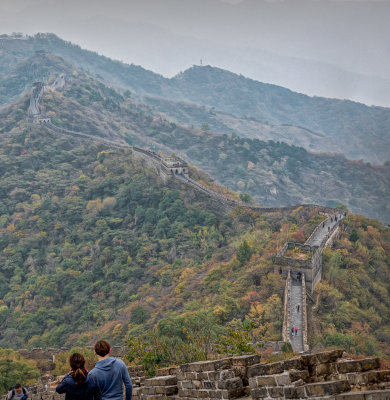 Wall At Mutianyu