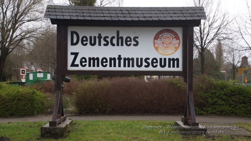 Zementmuseum Hemmoor, Niedersachsen, Deutschland