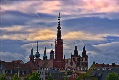 Wrzburg in Bavaria / Germany in 2020