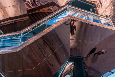 Rightside Up and Upside Down People in the Vessel