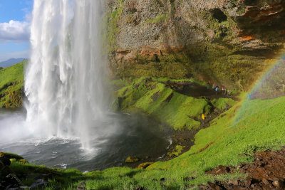 Seljalandfoss From the Side