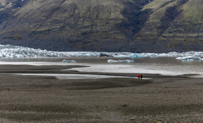 Walking Where a Glacier Ends