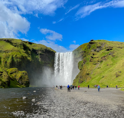 Skogafoss and the River