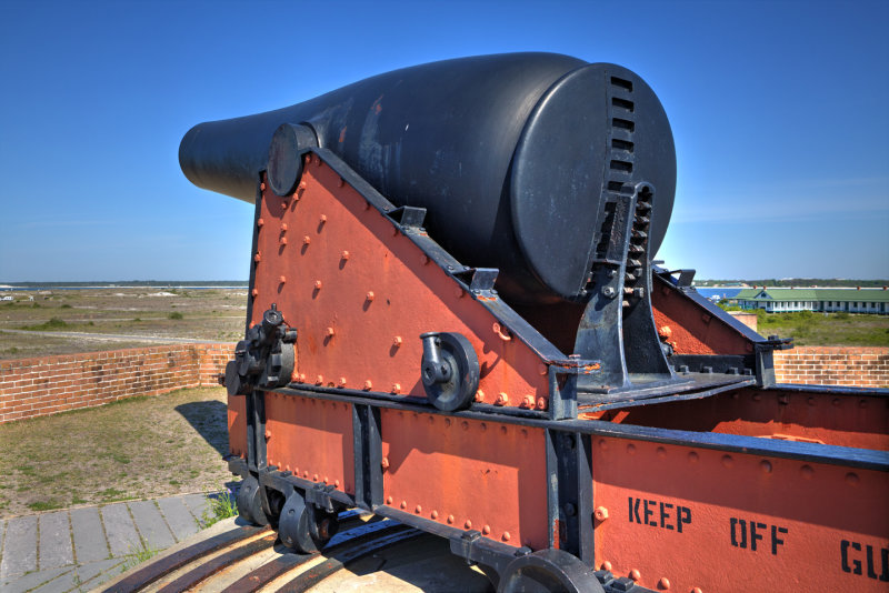 Fort Pickens, Rodman 15-Inch Smoothbore Seacoast Gun, Pattern 1861