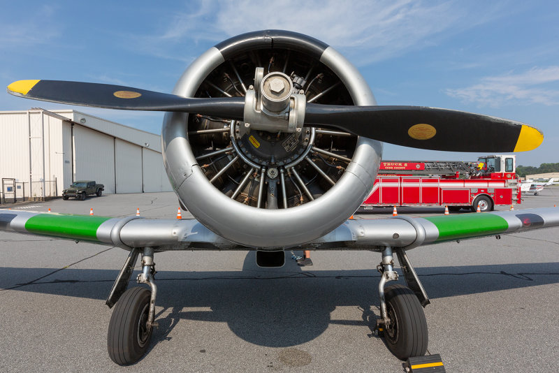US Navy SNJ Advanced Training Aircraft