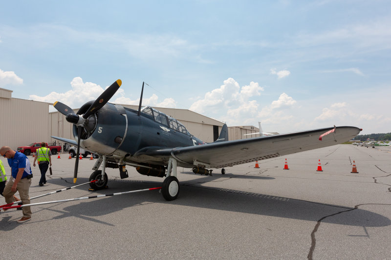 US Navy SBD Douglas Dauntless Dive Bomber