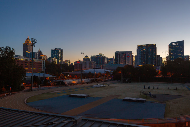 Atlanta Midtown Skyline, Early Morning