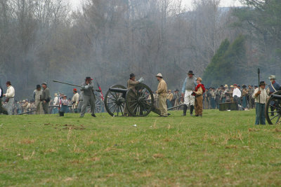 Confederate Artillery at Bridgeport