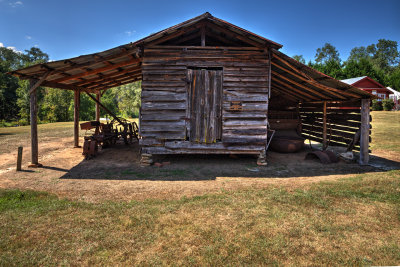 Corn Crib and Tool Shed