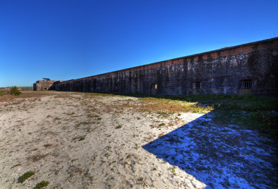 Fort Pickens, Southwest Curtain Wall