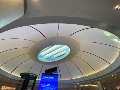 Domed Ceiling at Cumberland Mall