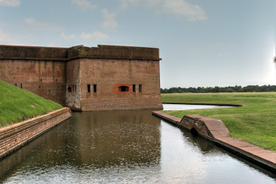 Fort Pulaski, Demibastion