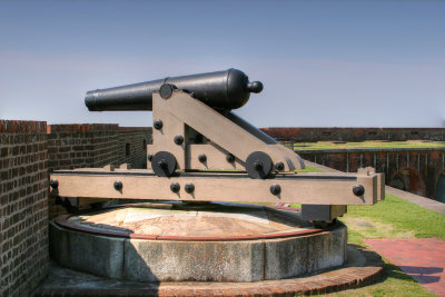 Fort Pulaski, 24 Pounder Naval Gun