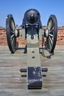 Fort Pulaski, 30 Pounder Parrott Gun