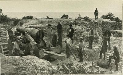 Confederate Sand Batteries Near Fort Barrancas, 1861
