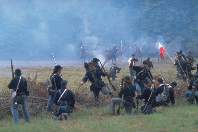 Brown's Mill, Federal Troops And Confederate Cavalry