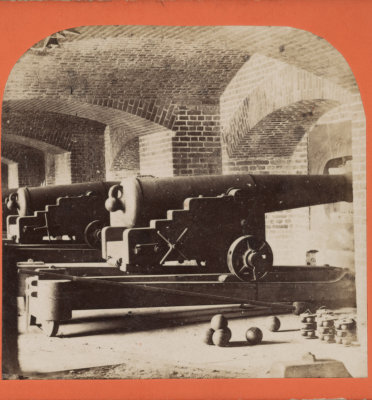 Fort Sumter, Casemates, April 1861