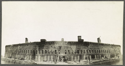 Fort Sumter, Exterior, April 1861