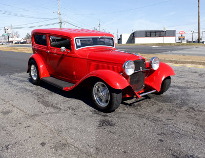 Customized Model A Ford Sedan