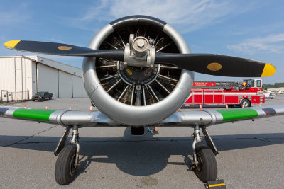 US Navy SNJ Advanced Training Aircraft
