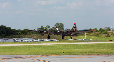 Boeing B-17G Taking Off