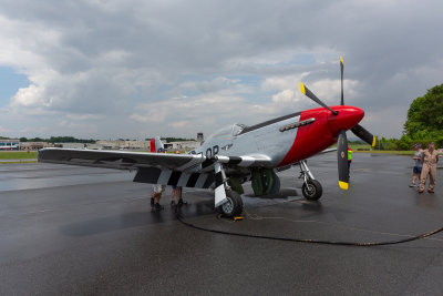 Refuelling The P-51