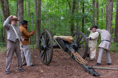 Confederate Gun Crew, Pickett's Mill