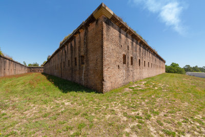 Fort Barrancas, Sea Face
