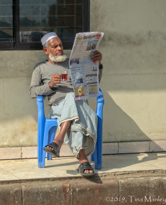 Tea and the Newspaper
