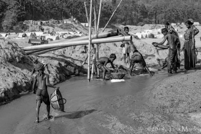 Dredging and Sieving