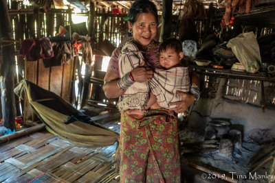 Mro Grandmother and Baby