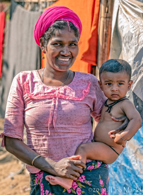 Rohingya Mother and Baby