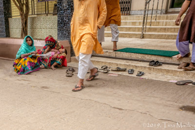 Outside the Mosque, II